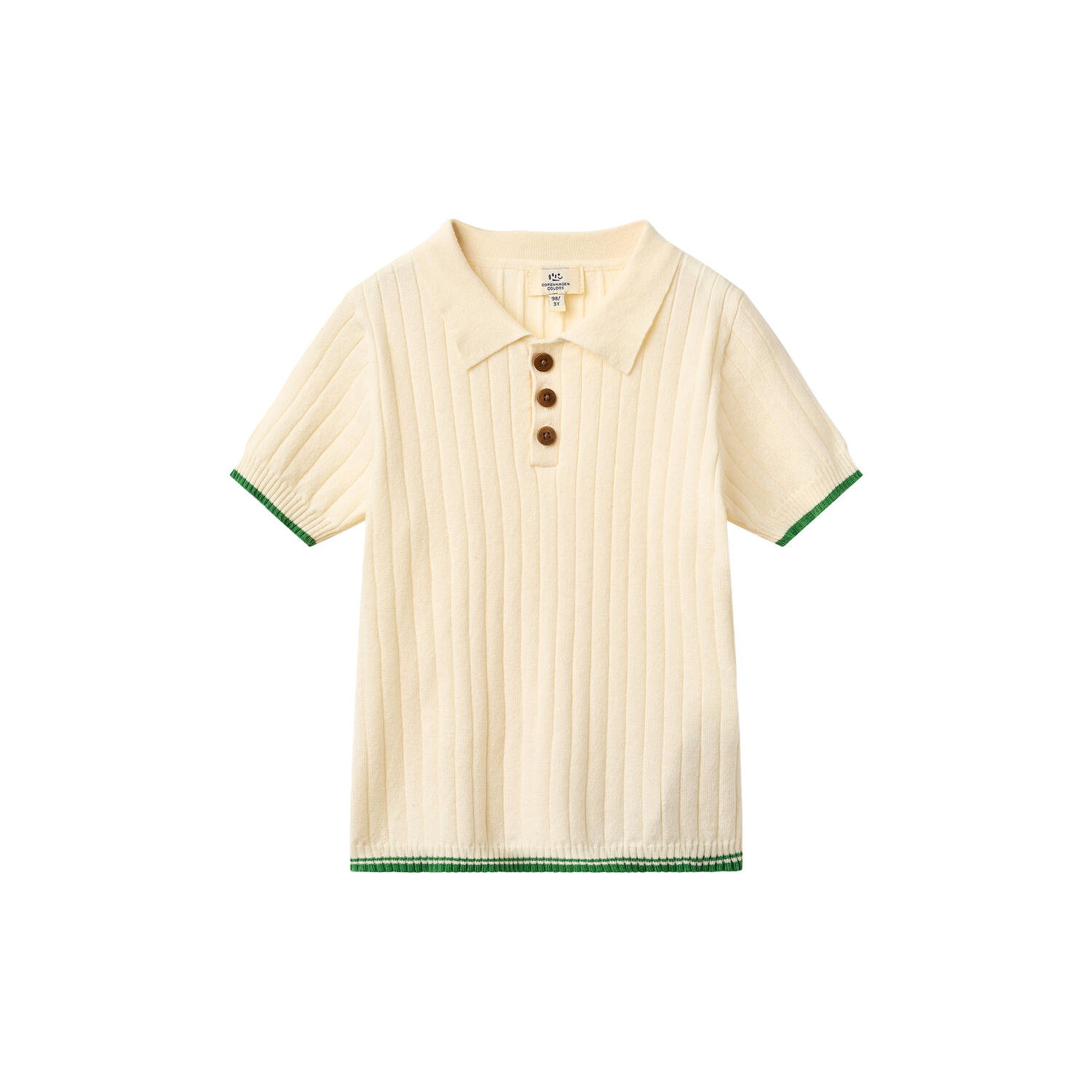 Rib Knitted Polo