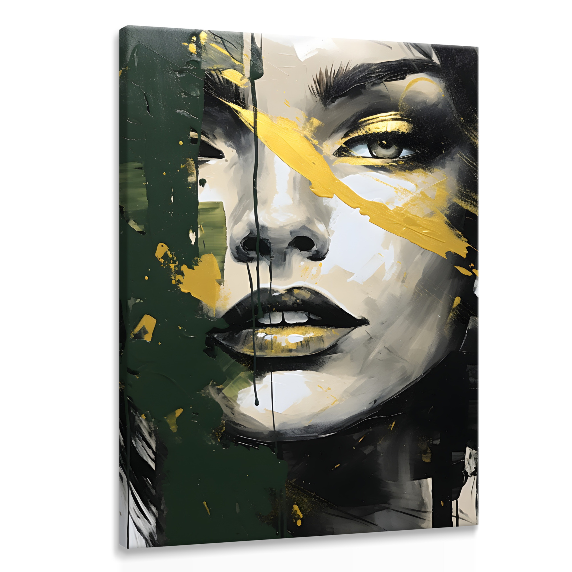 Obraz Do Salonu Kobiecy Portret W Stylu Glamour 20x30cm