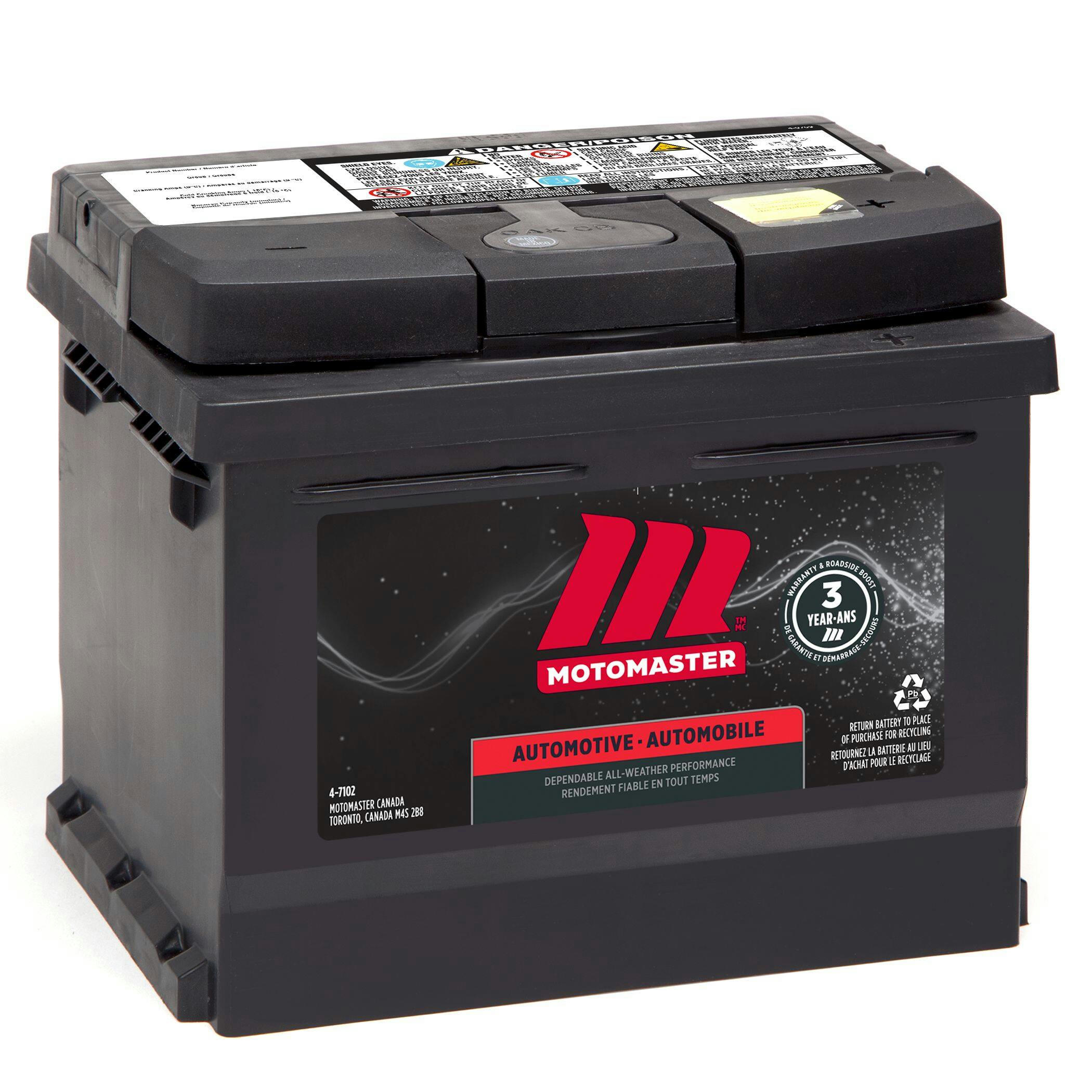 MOTOMASTER Group Size 67R Battery, 390 CCA