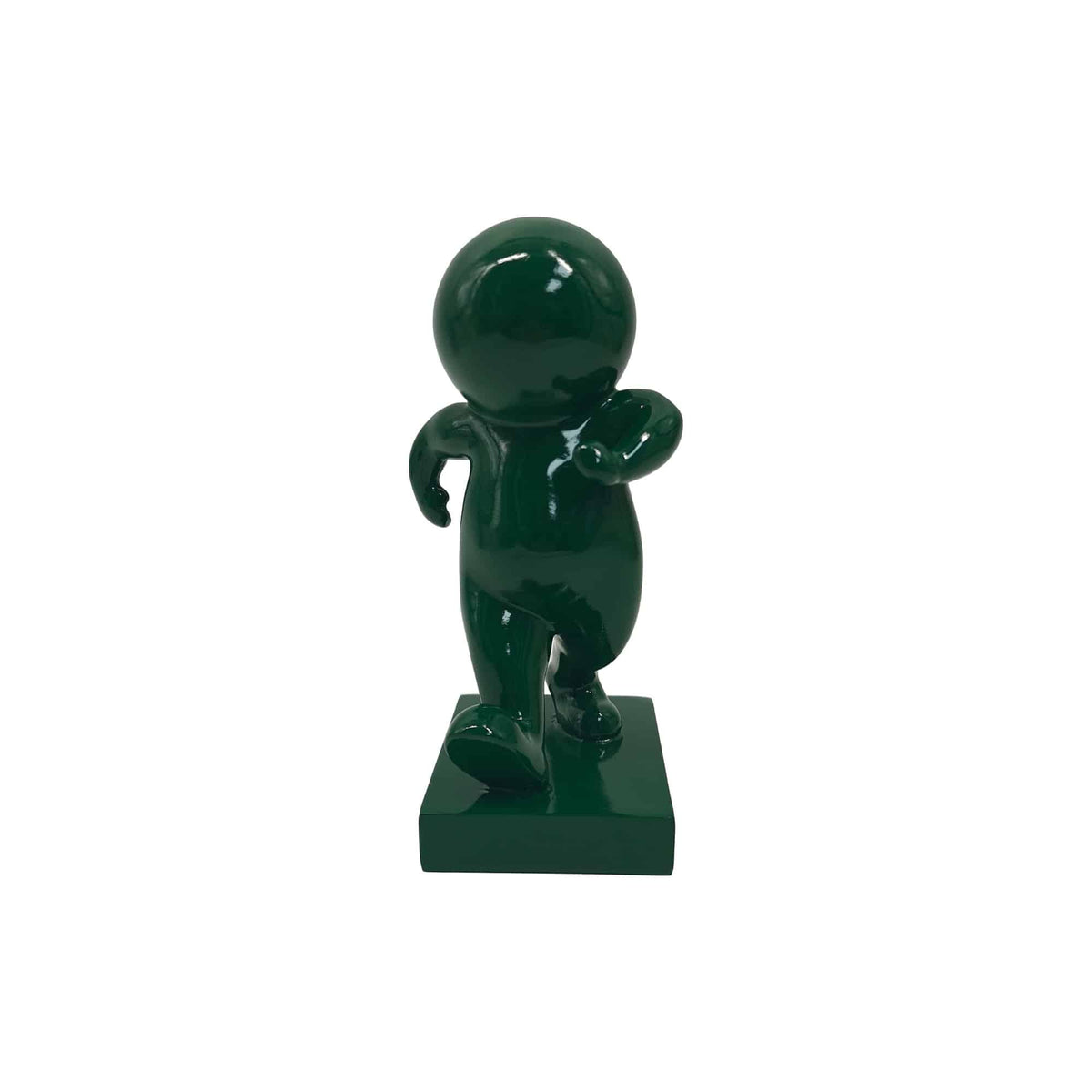 Present Time ornament Amigo Walking Medium - groen - 10.5x9.8x20cm