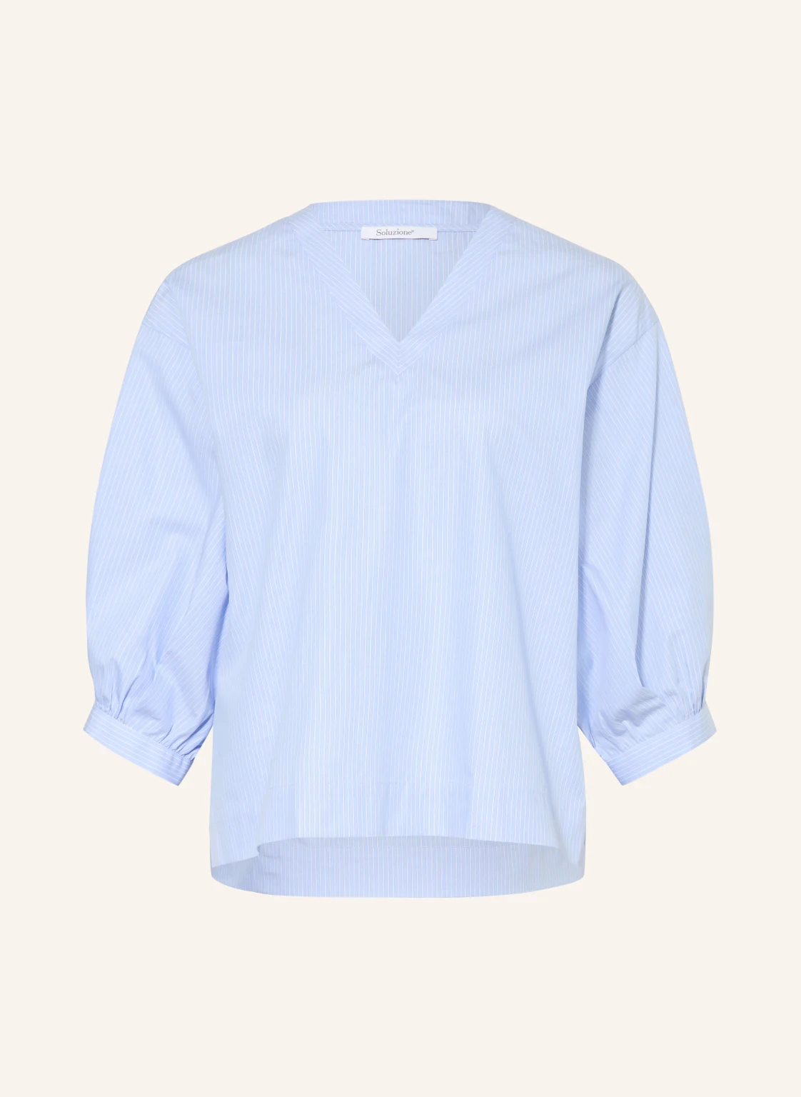 Soluzione Blusenshirt mit 3/4-Arm