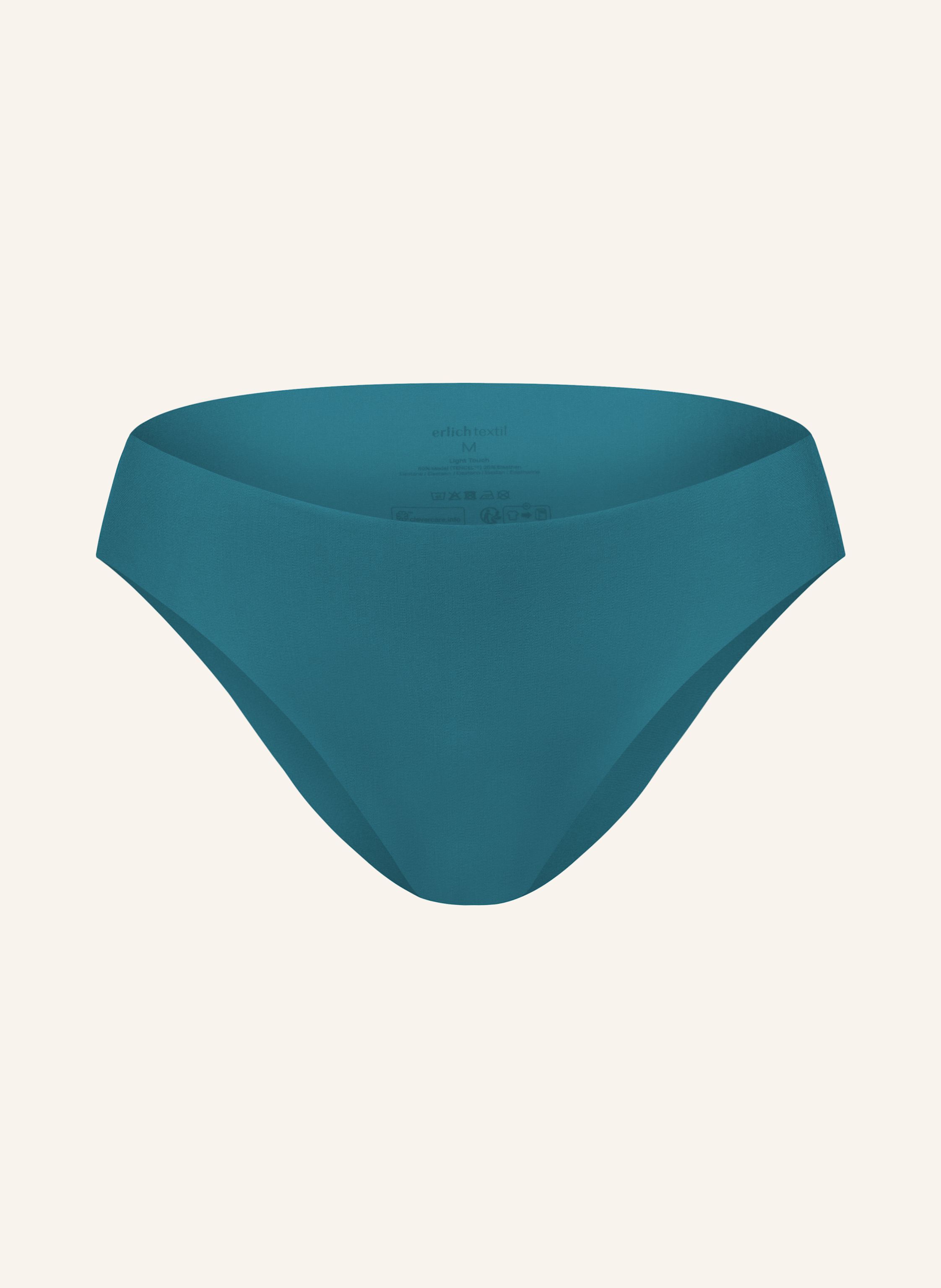 erlich textil 3er Pack Light Touch Brazil Slip mit weichem Modal - nahtlose Kanten