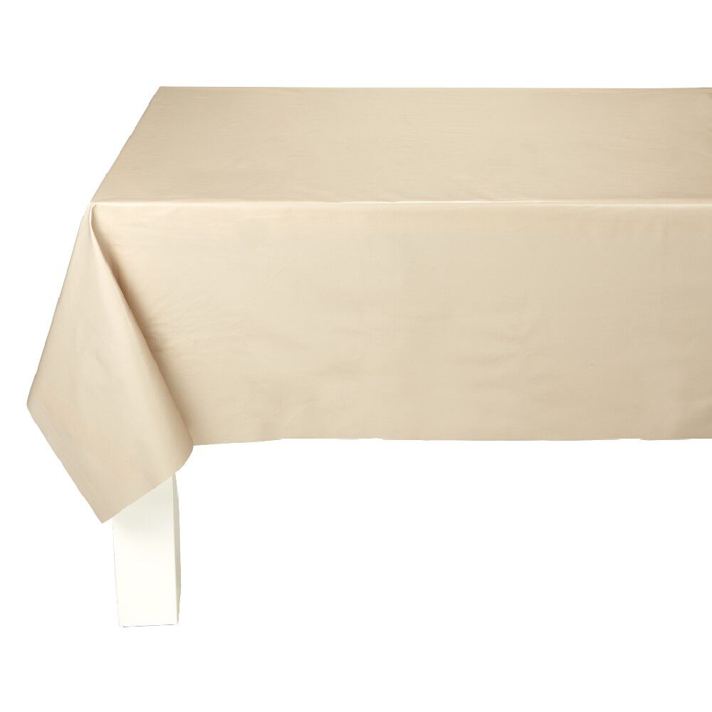 Toile cirée au mètre taupe