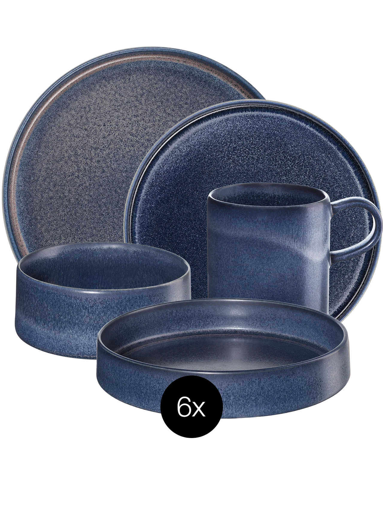 xl set form'art carbon 30-teilig