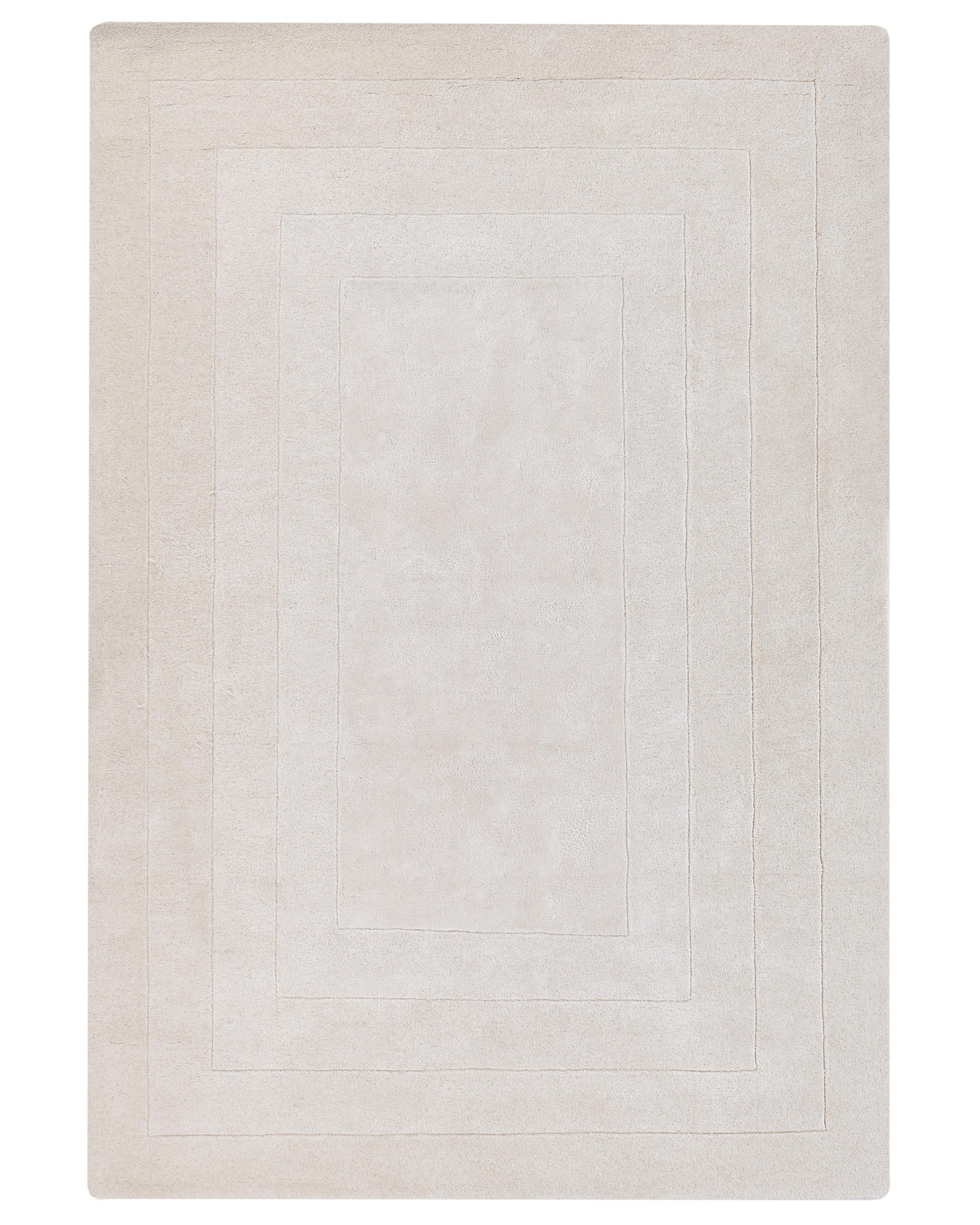 Rug AMADO Light Beige 160 x 230 cm Viscose