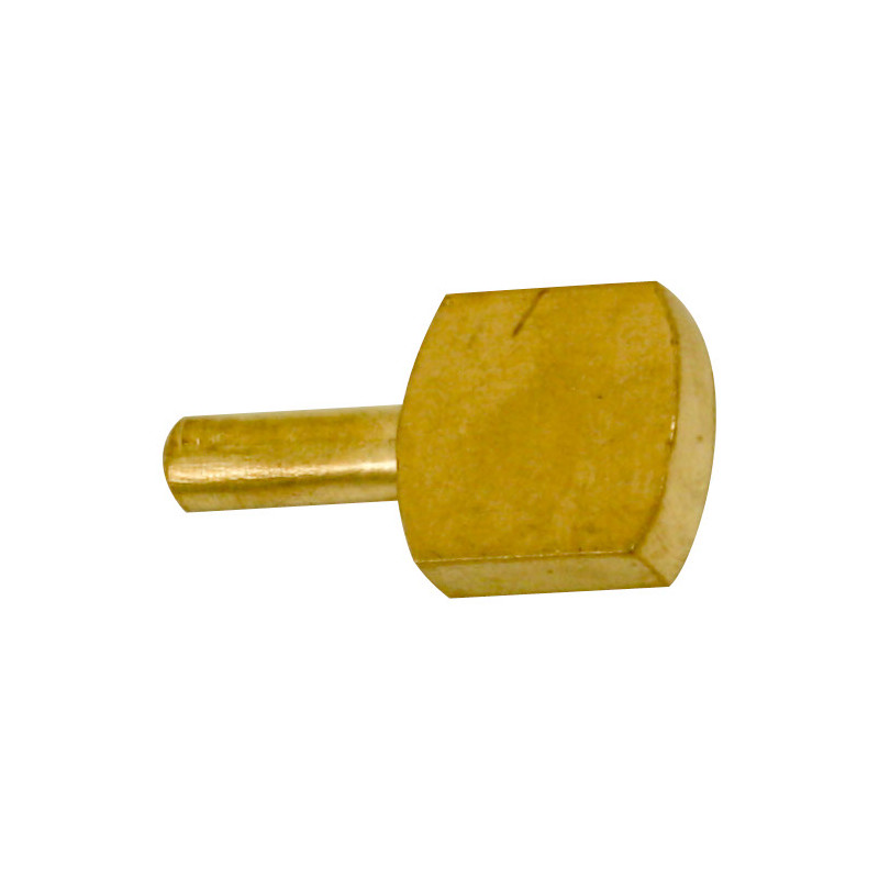 Taquet à entailler en laiton Ø 5 mm 4 pièces TEKNIBOX