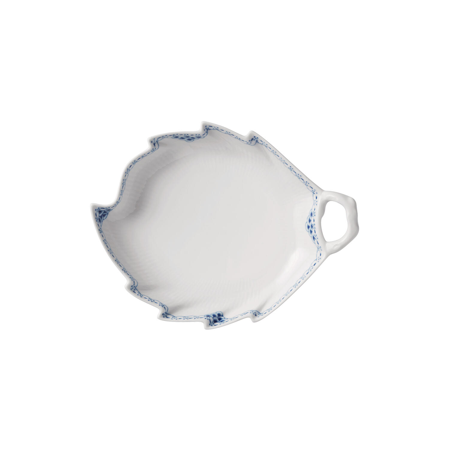 Prinsesse bladformet asiet 23 cm
