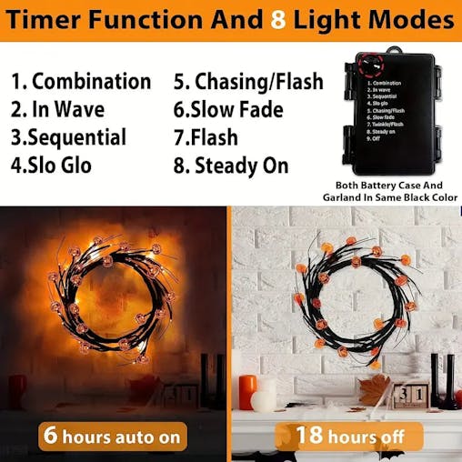 NNETM Enchanted Grove Halloween Lights: Willow Whispers