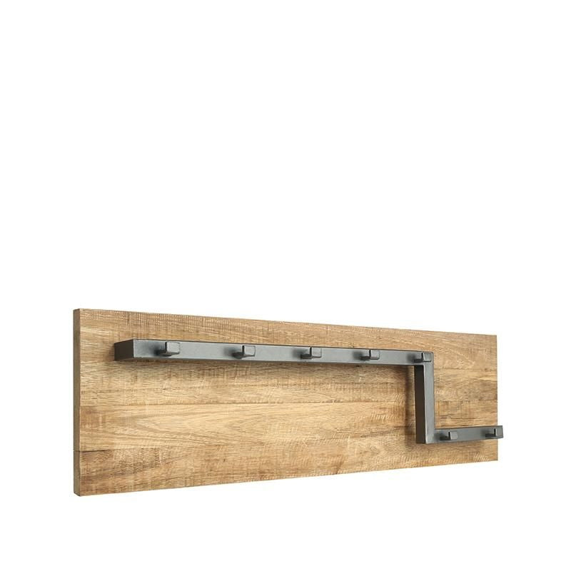 LABEL51 Kapstok Road - Mangohout - 90x13x25cm