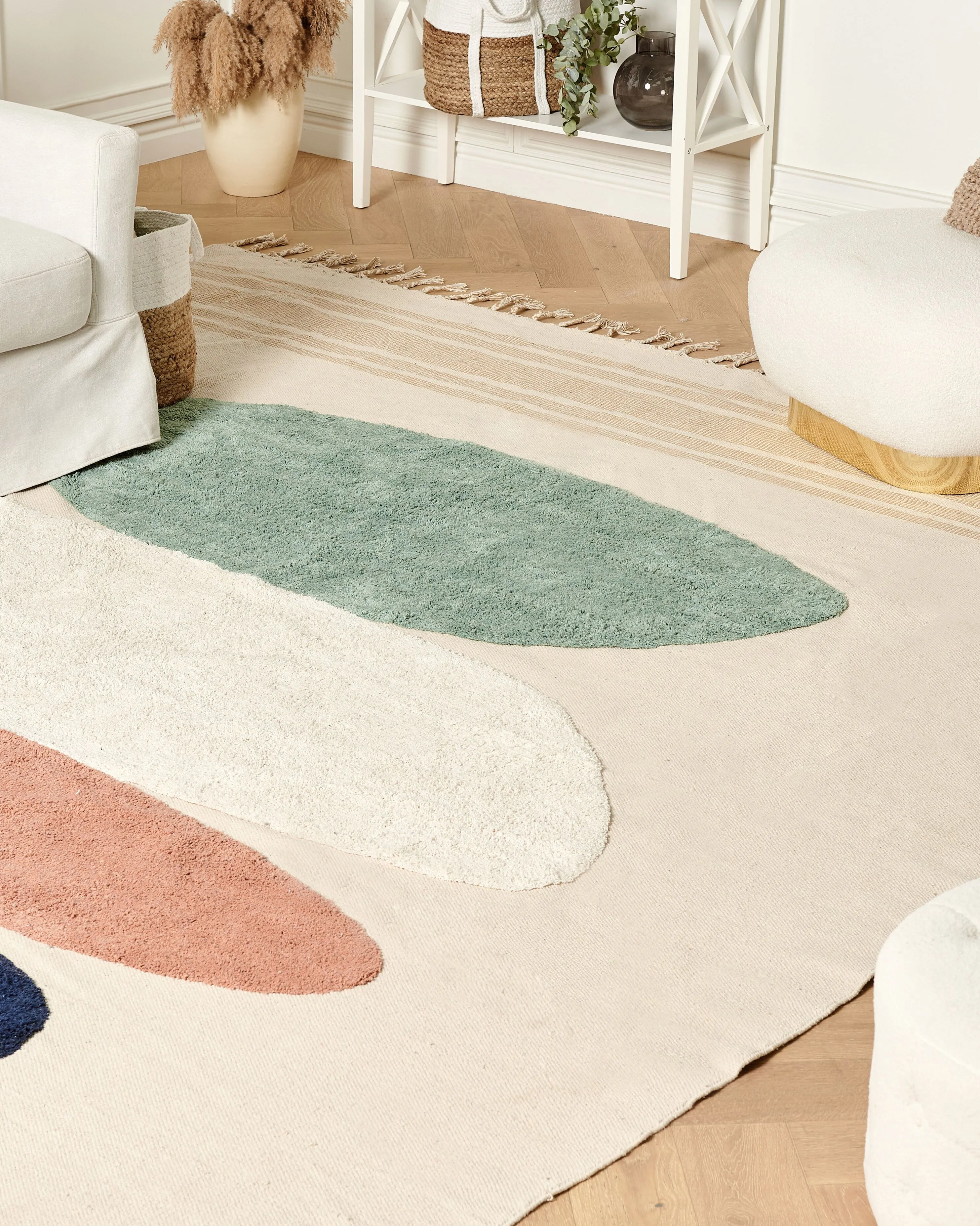 Rug ZEYNAK Multicolour 300 x 400 cm Cotton