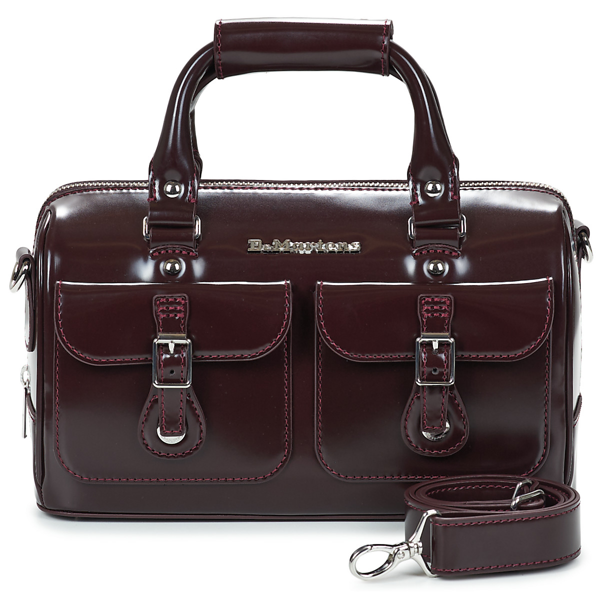 Dr. Martens - Top Handle Bag Bag Cherry Red Oxford Rub Off - Bordeaux