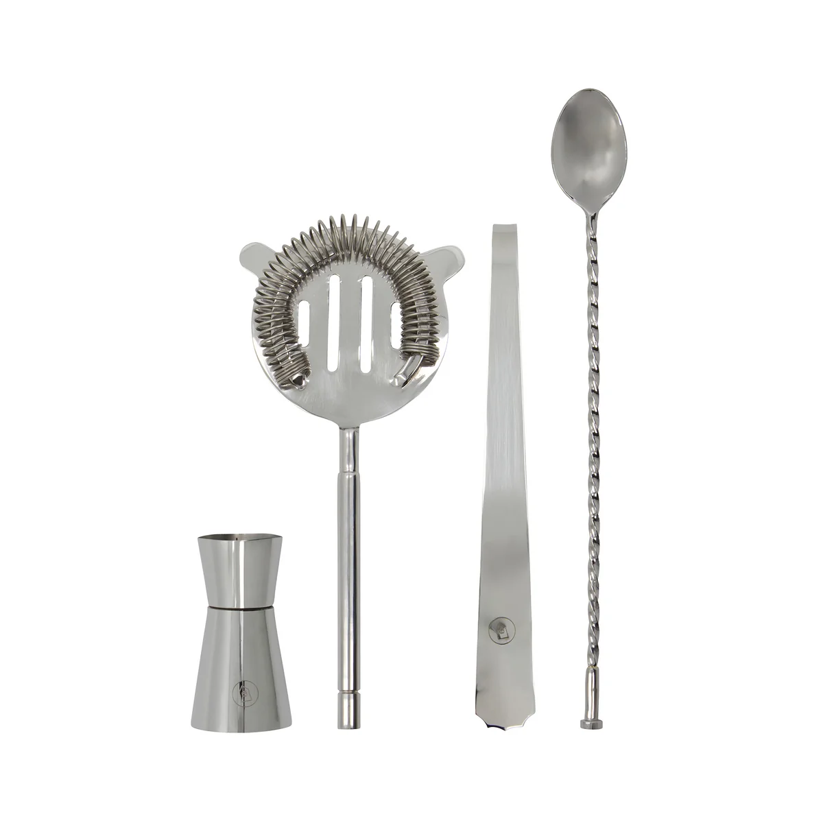 House Doctor - Kett Bar-Set, silber-finish (4-tlg.)
