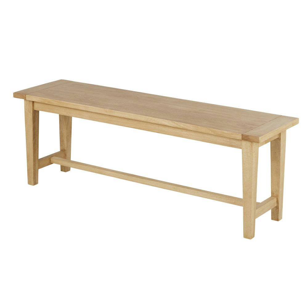 Cezanne - Banc en bois de manguier marron