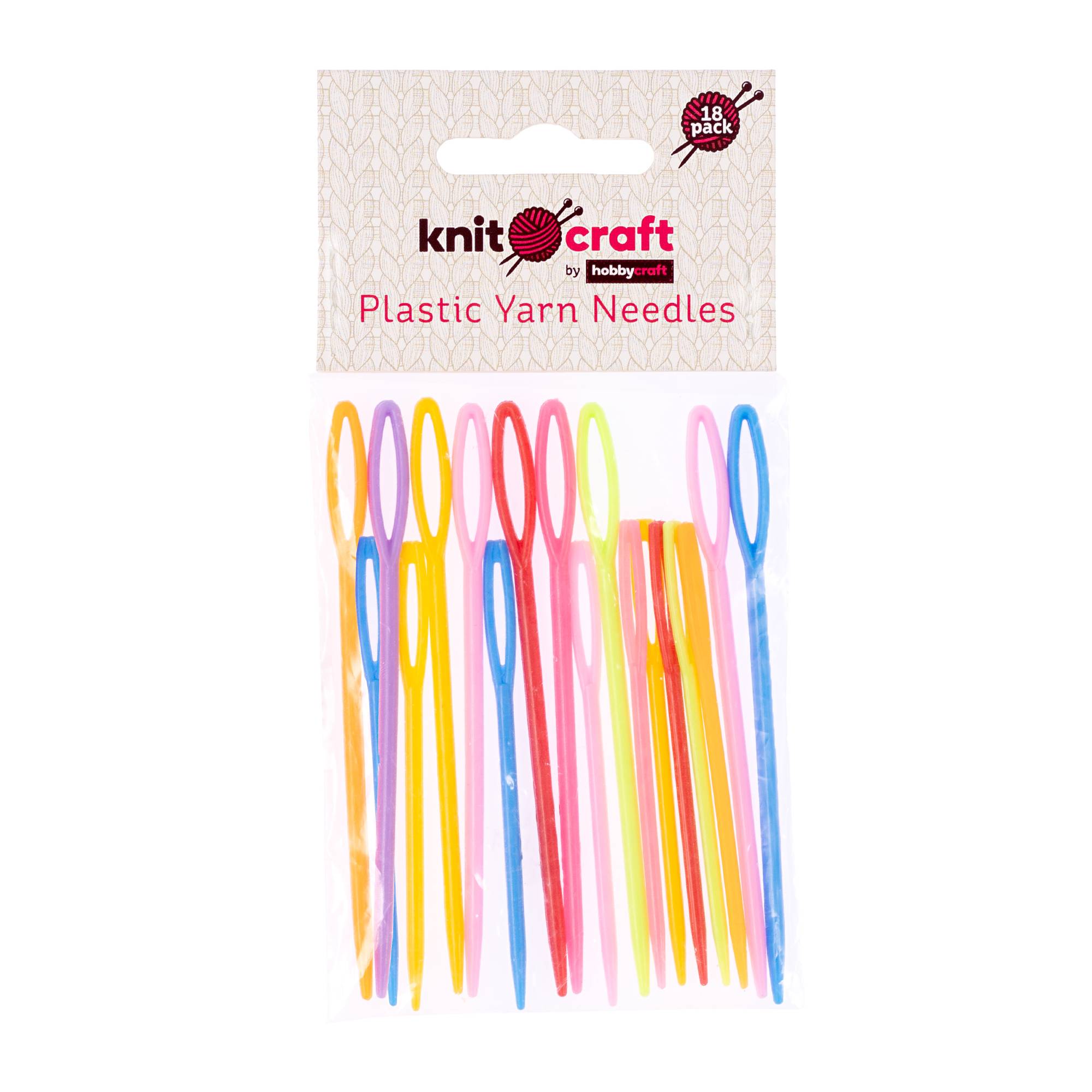 Plastic Yarn Needles 18 Pack