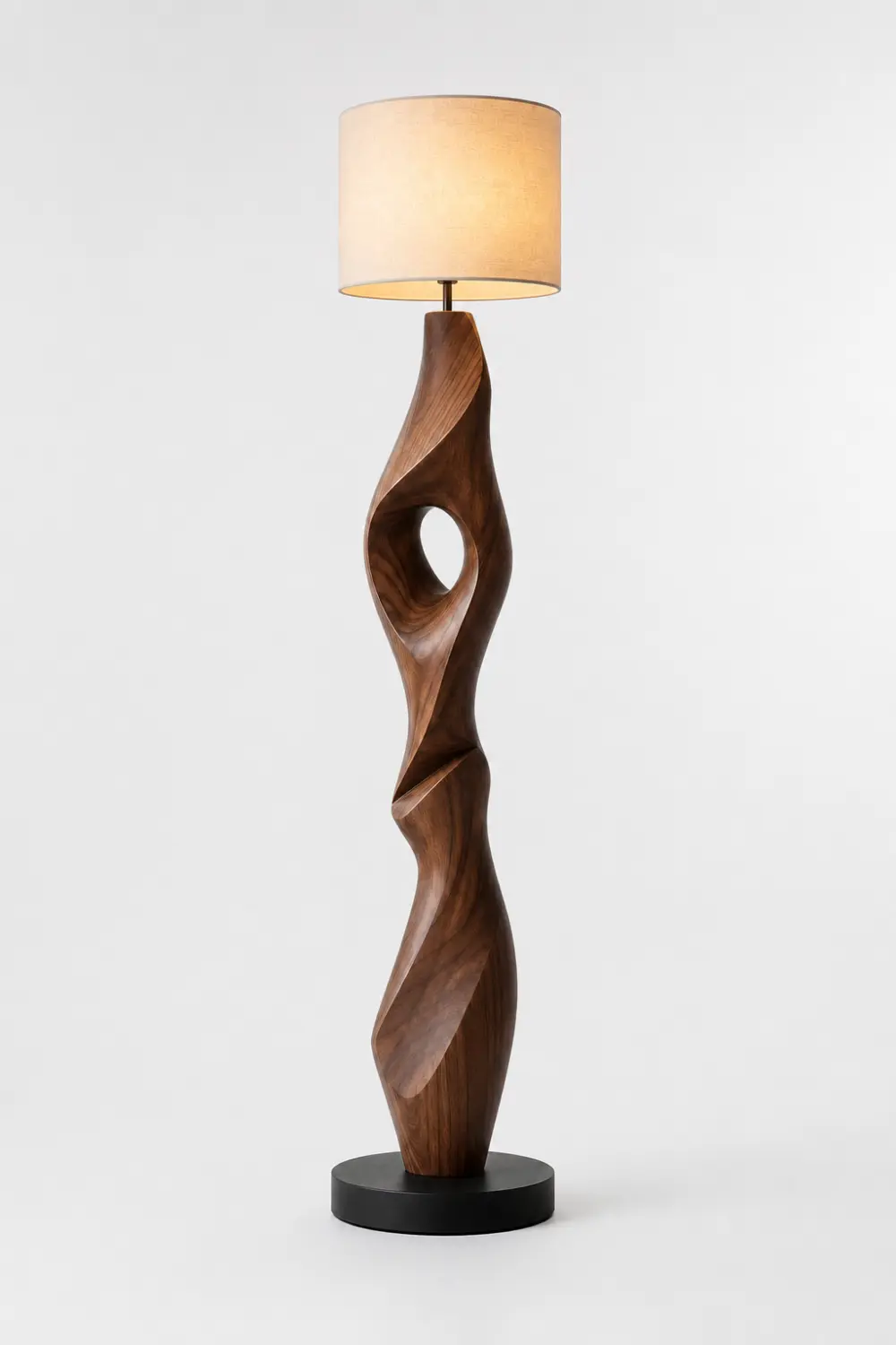 Wooden Art Lamp #LF140