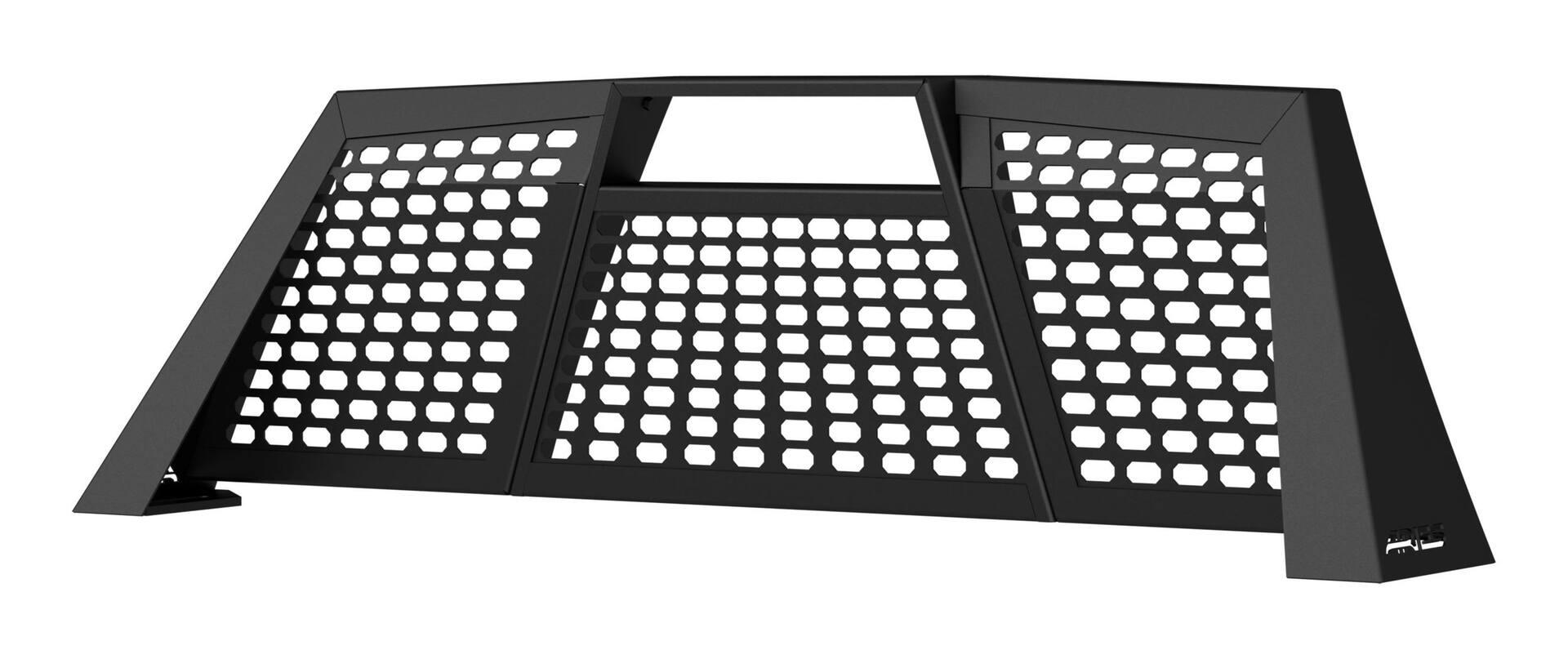 Aries Switchback Headache Rack, Black