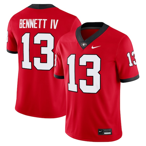 Stetson Bennett Georgia Bulldogs Nike Player Game Jersey - Red
