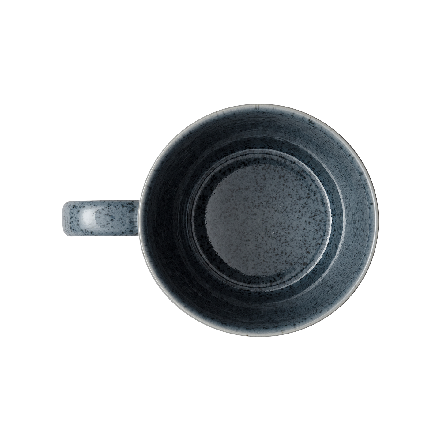 Dark Grey Speckle Mug