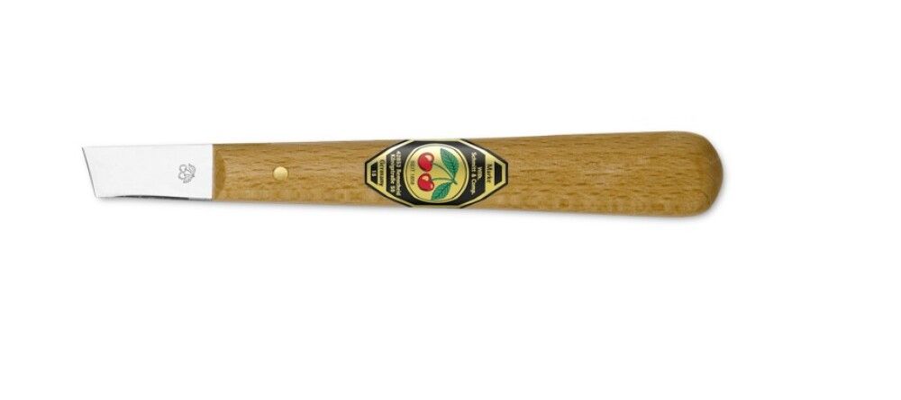 SLØYDKNIV TWO CHERRIES RETT 13MM