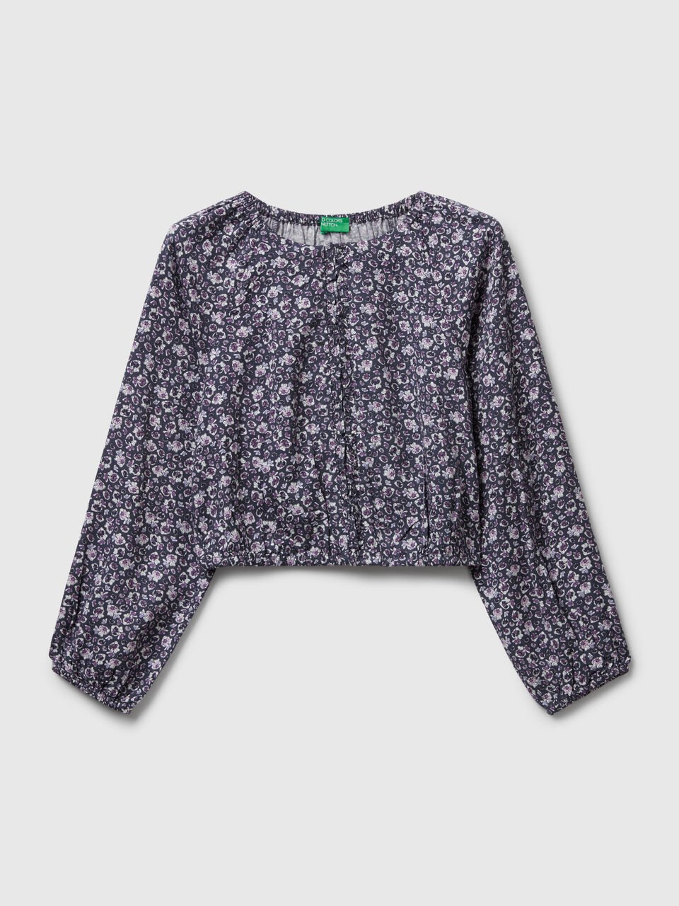 Flowy flowery blouse