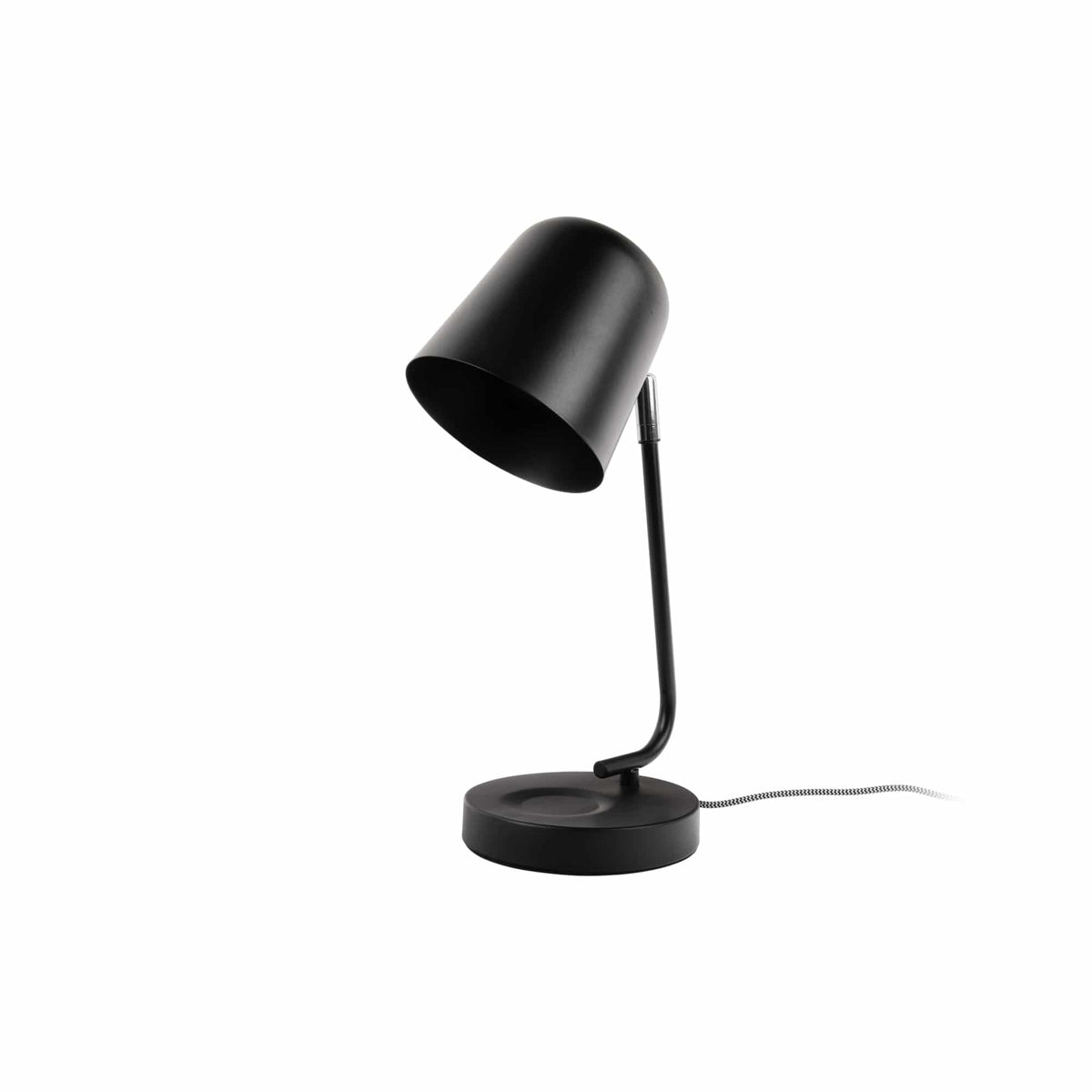 Leitmotiv tafellamp Encantar - zwart - Ø15cm
