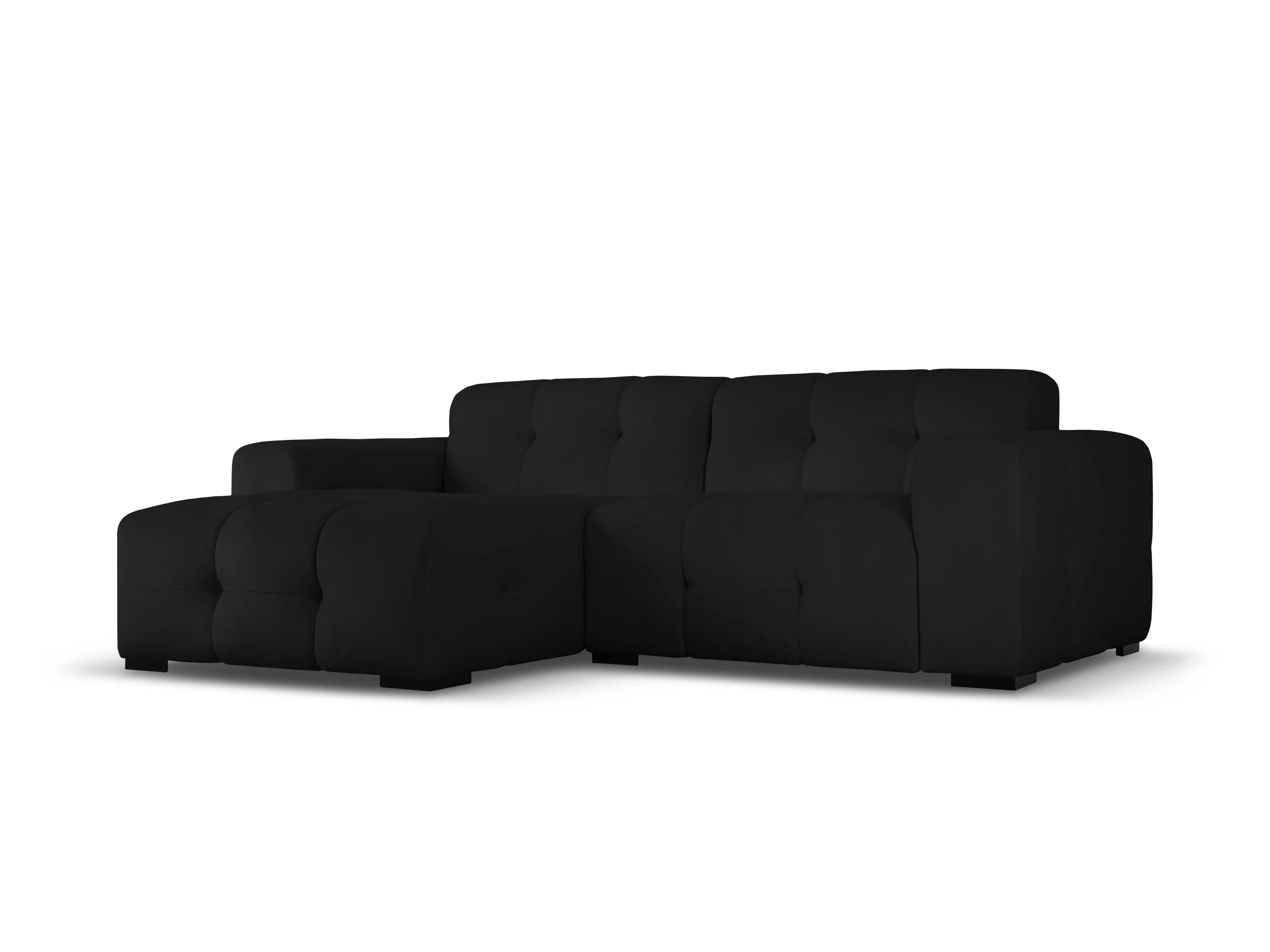 3.5-zitshoekbank Kendal velvet links