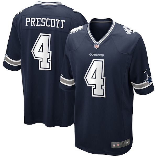 Dak Prescott Dallas Cowboys Nike Youth Game Jersey - Navy/White