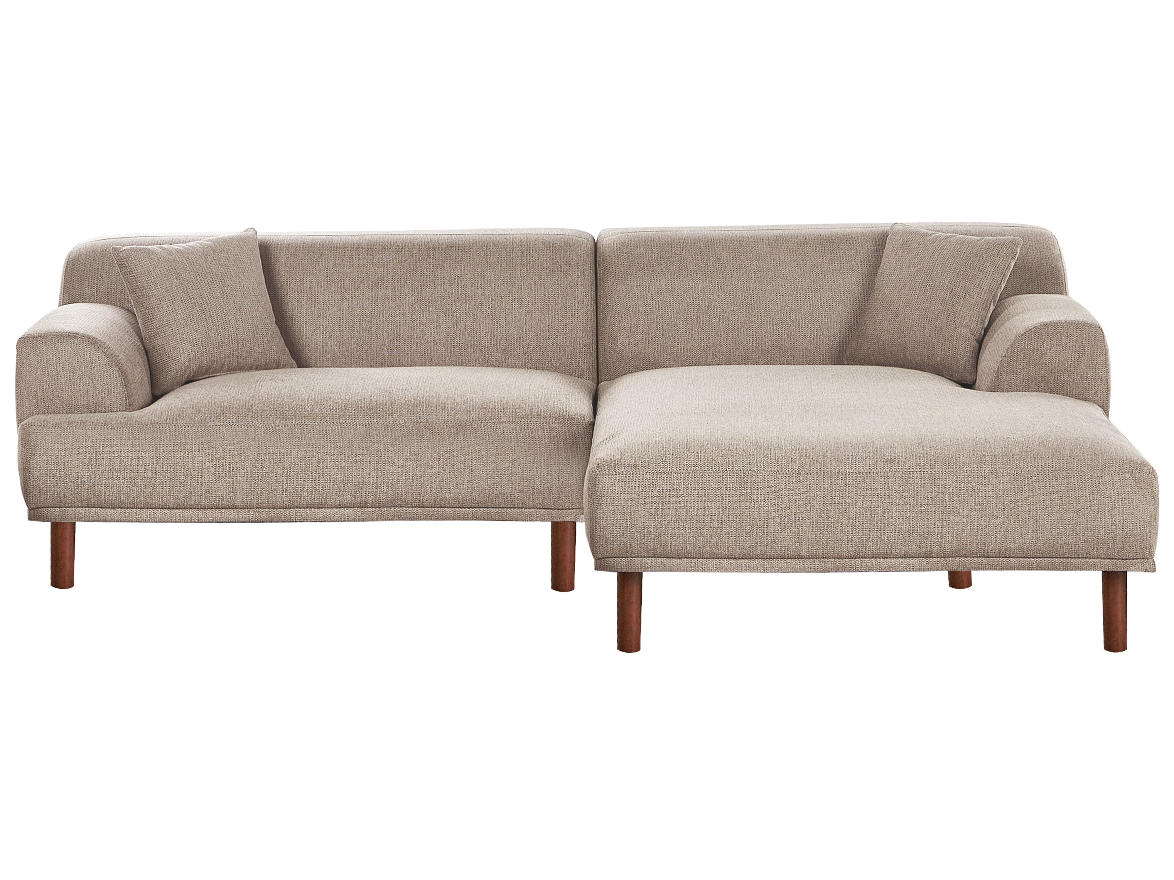 Ottoman HOLT Fabric Taupe