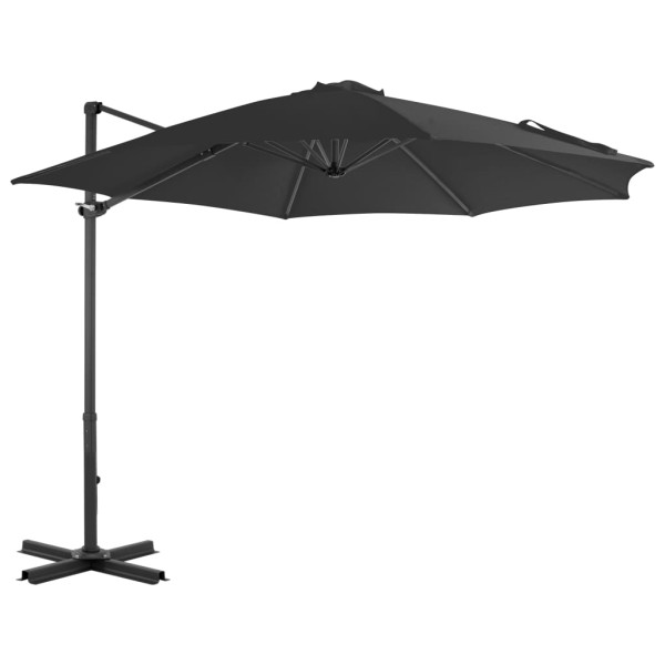 Parasol ogrodowy SzaryvidaXL