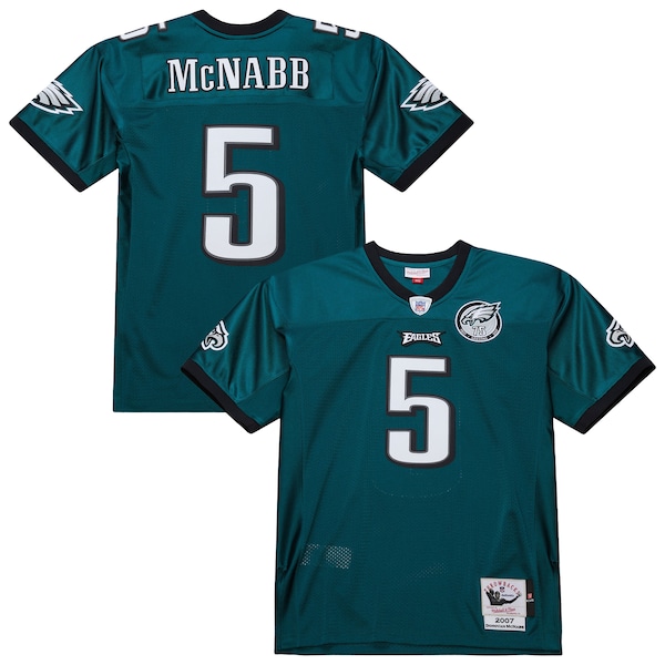 Donovan McNabb Philadelphia Eagles  2007 Authentic Throwback Retired Player Jersey - Midnight Green