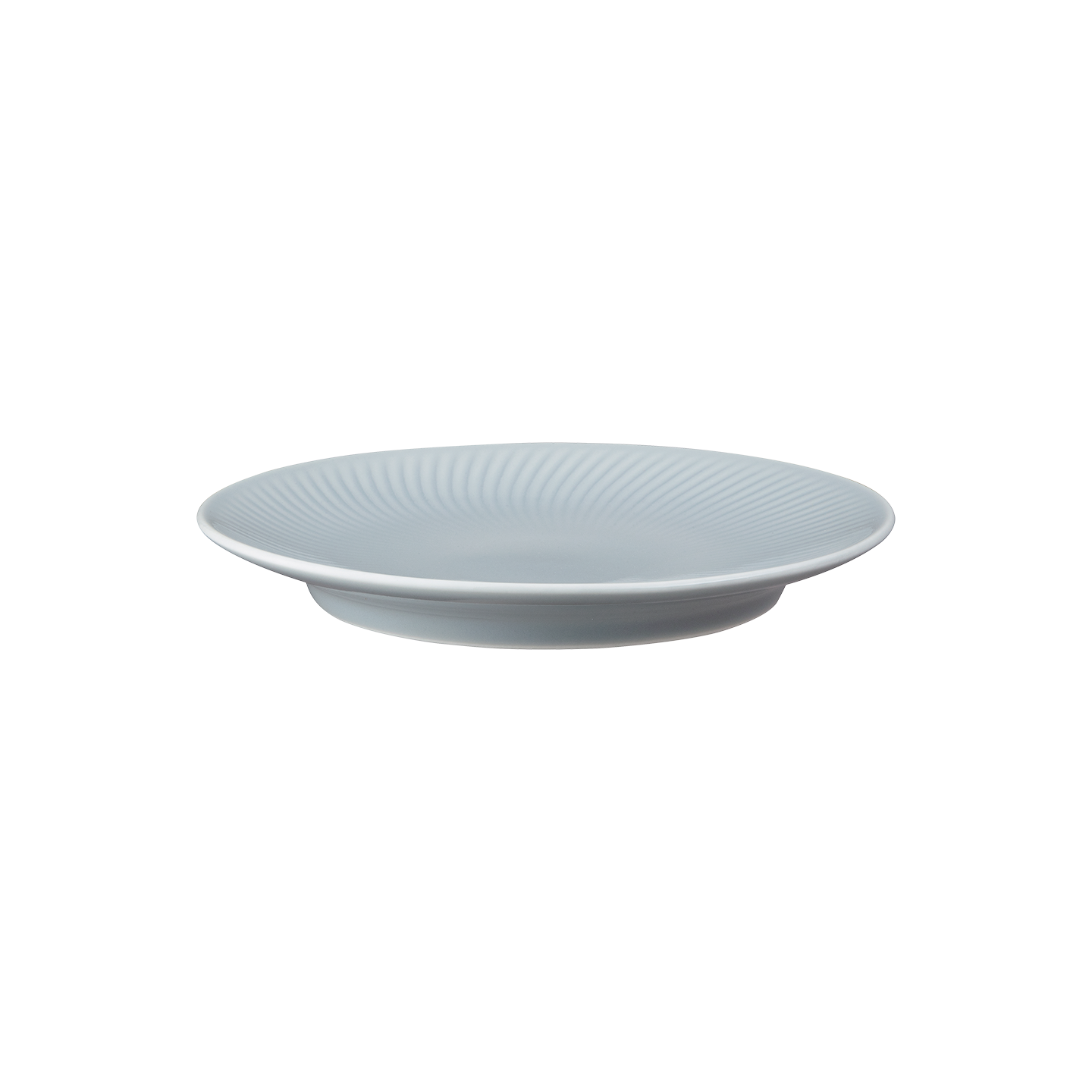 Porcelain Arc Grey Medium Plate Second