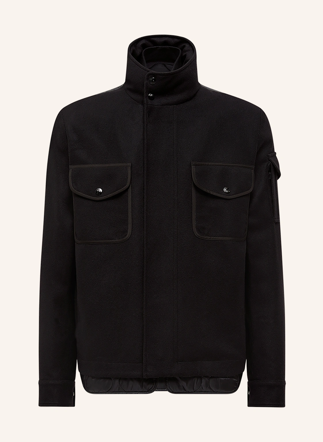 MONCLER Daunenjacke AVOINE im Materialmix