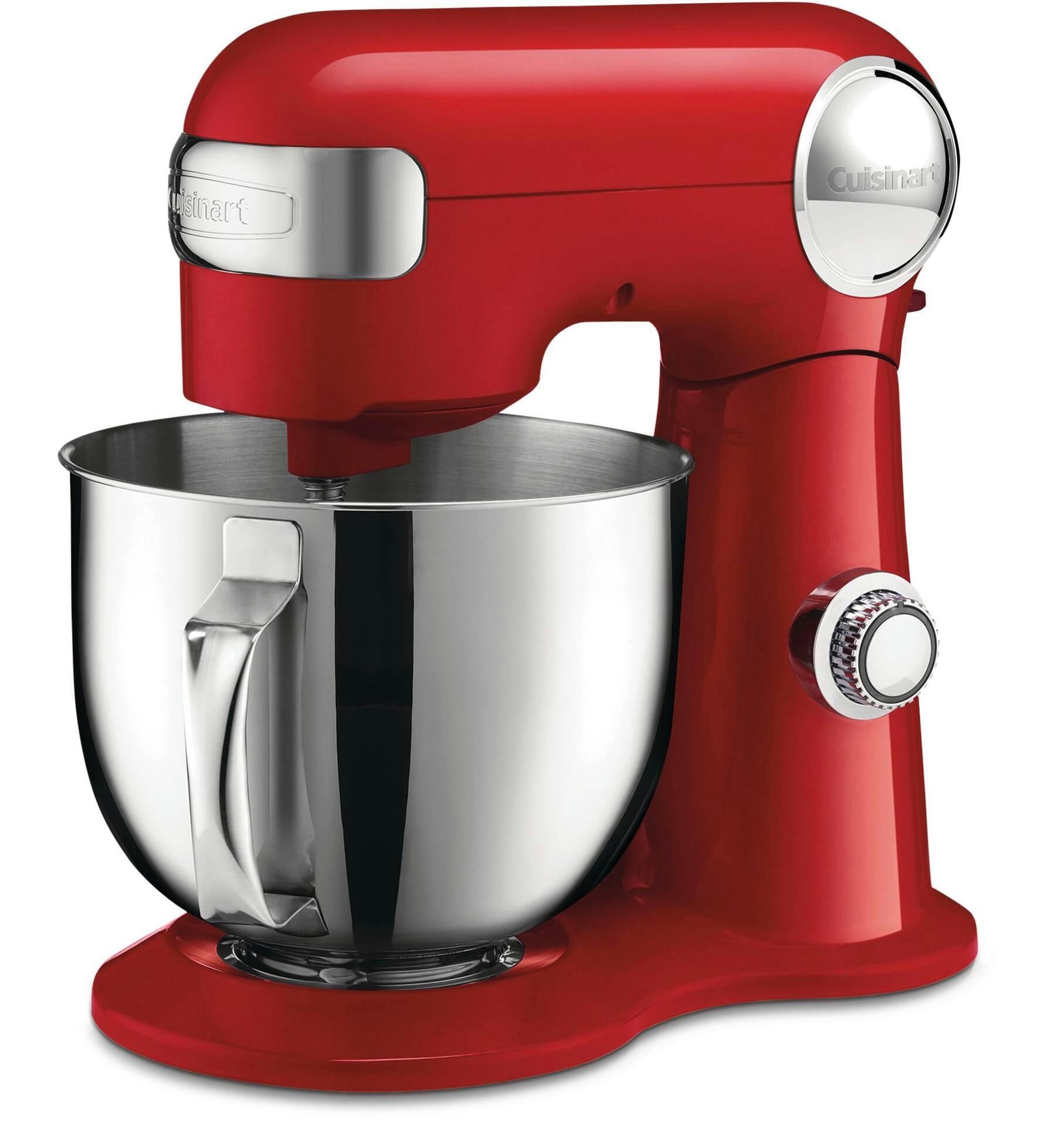 Cuisinart® Precision Master™ Tilt-Head Stand Mixer w/ 12 Speeds, Red, 5.5qt