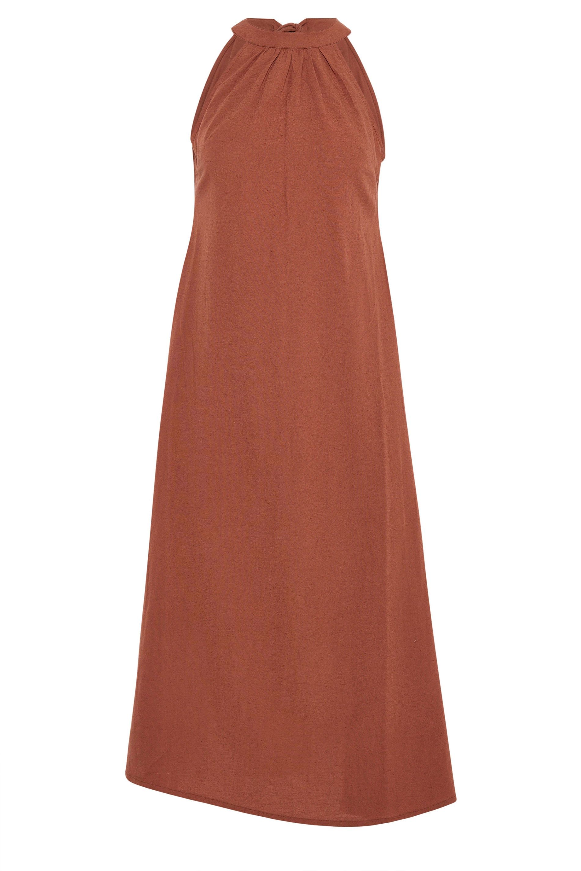 PixieGirl Petite Halter Neck Maxi Dress