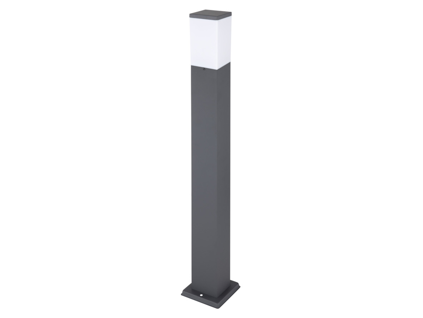 Słupek ogrodowy Herri 80 cm stalowy szary