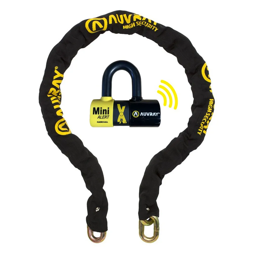 Auvray Disc Xtrem Mini L.13.5 L.140 SRA Alarm Chain Lock