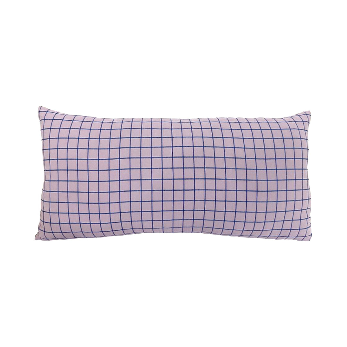 Present Time sierkussen Cuadro - paars - 50x25x6cm