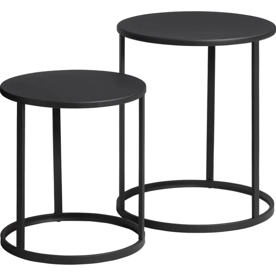 Kwantum Bijzettafels | Bijzettafel Borgen Zwart