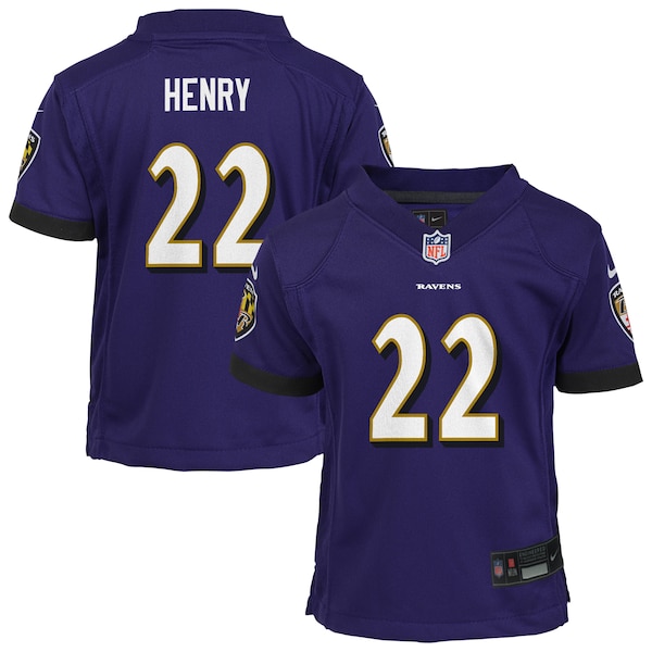 Derrick Henry Baltimore Ravens Nike Toddler Game Jersey - Purple