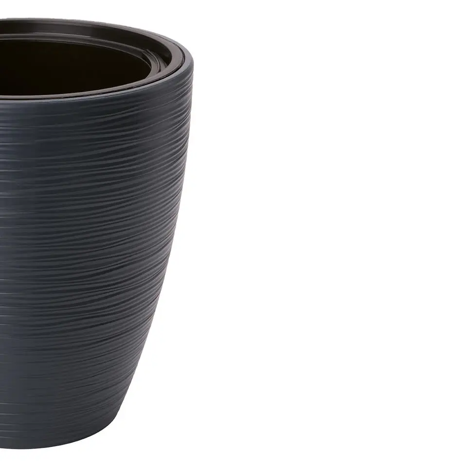 Form Plastic Plantenpot - kunststof - antraciet - D30 x H32 cm