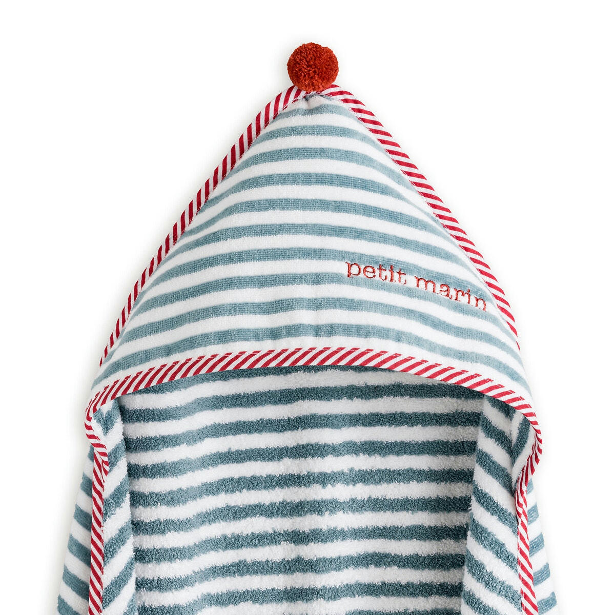 Cape de bain bébé coton biologique, Petit marin
