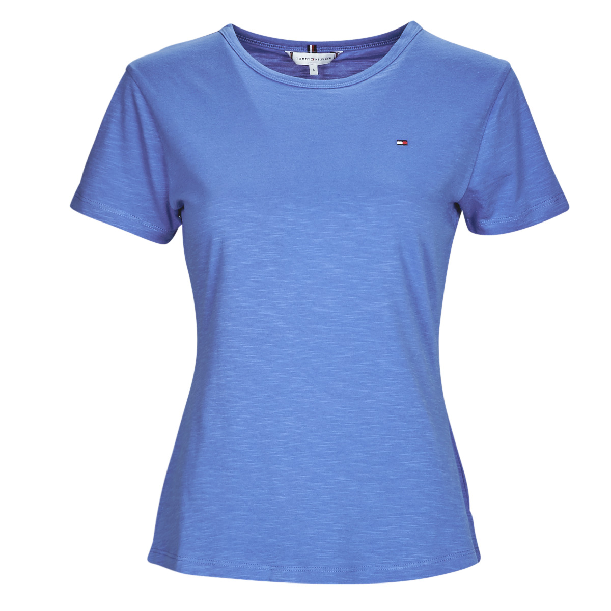 Tommy Hilfiger - 1985 SLIM SLUB C-NK SS - Blue