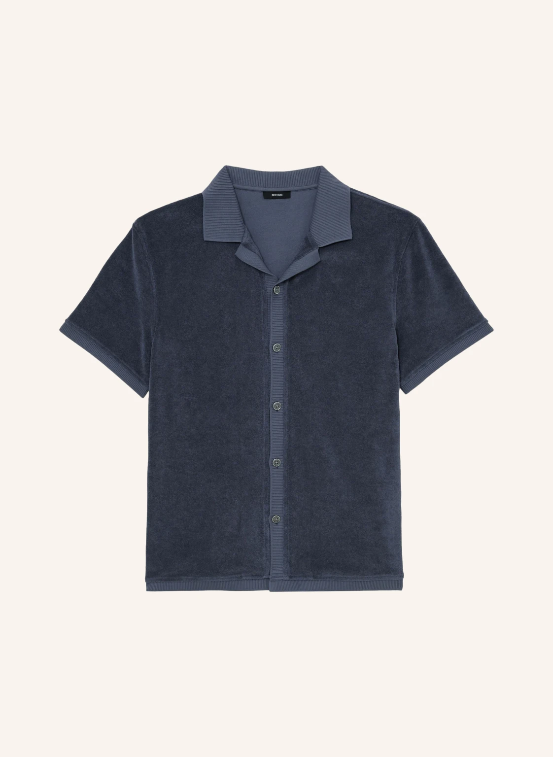 REISS Resorthemd EDEN Regular Fit aus Frottee