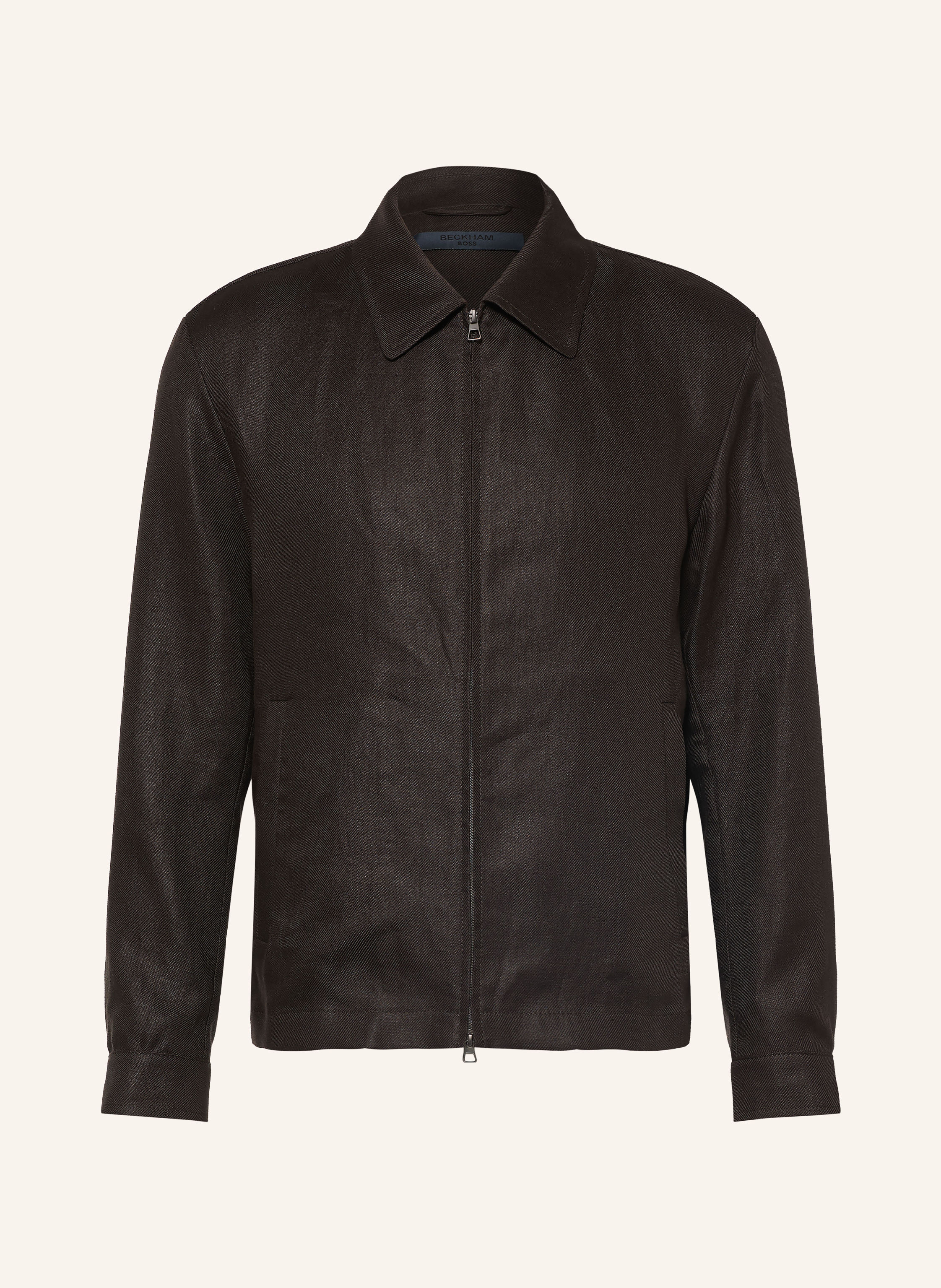 BOSS Overshirt WING aus Leinen