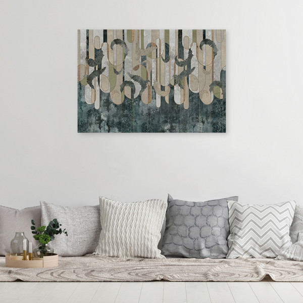 Feeby Obraz na płótnie, Abstrakcja roślinna natura 60x40