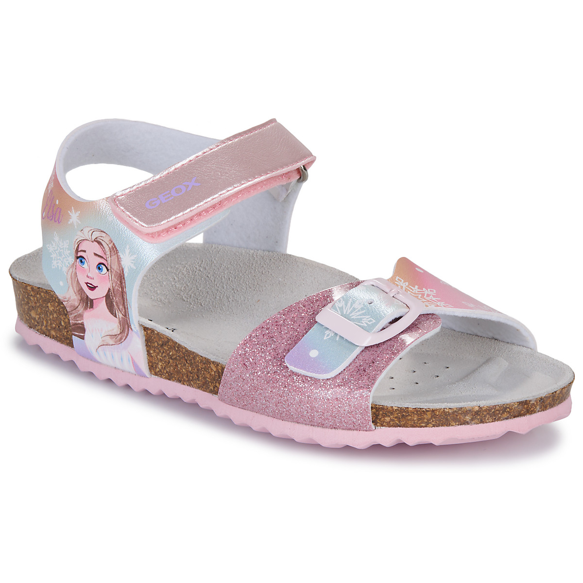 Geox - J ADRIEL GIRL - Mauve / White