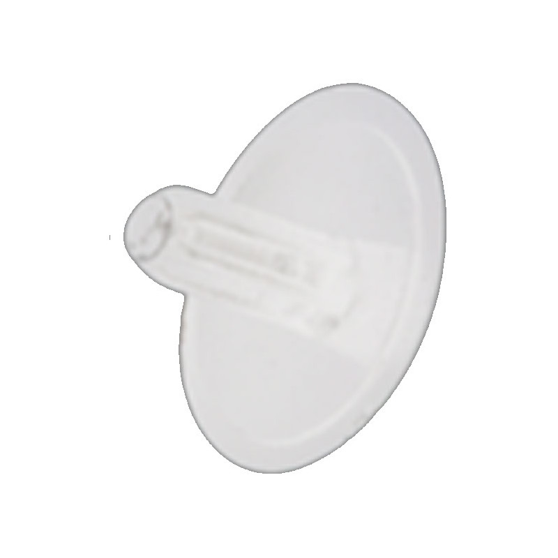 Cache pour vis hexagonale blanc Ø 13 mm 16 pièces TEKNIBOX