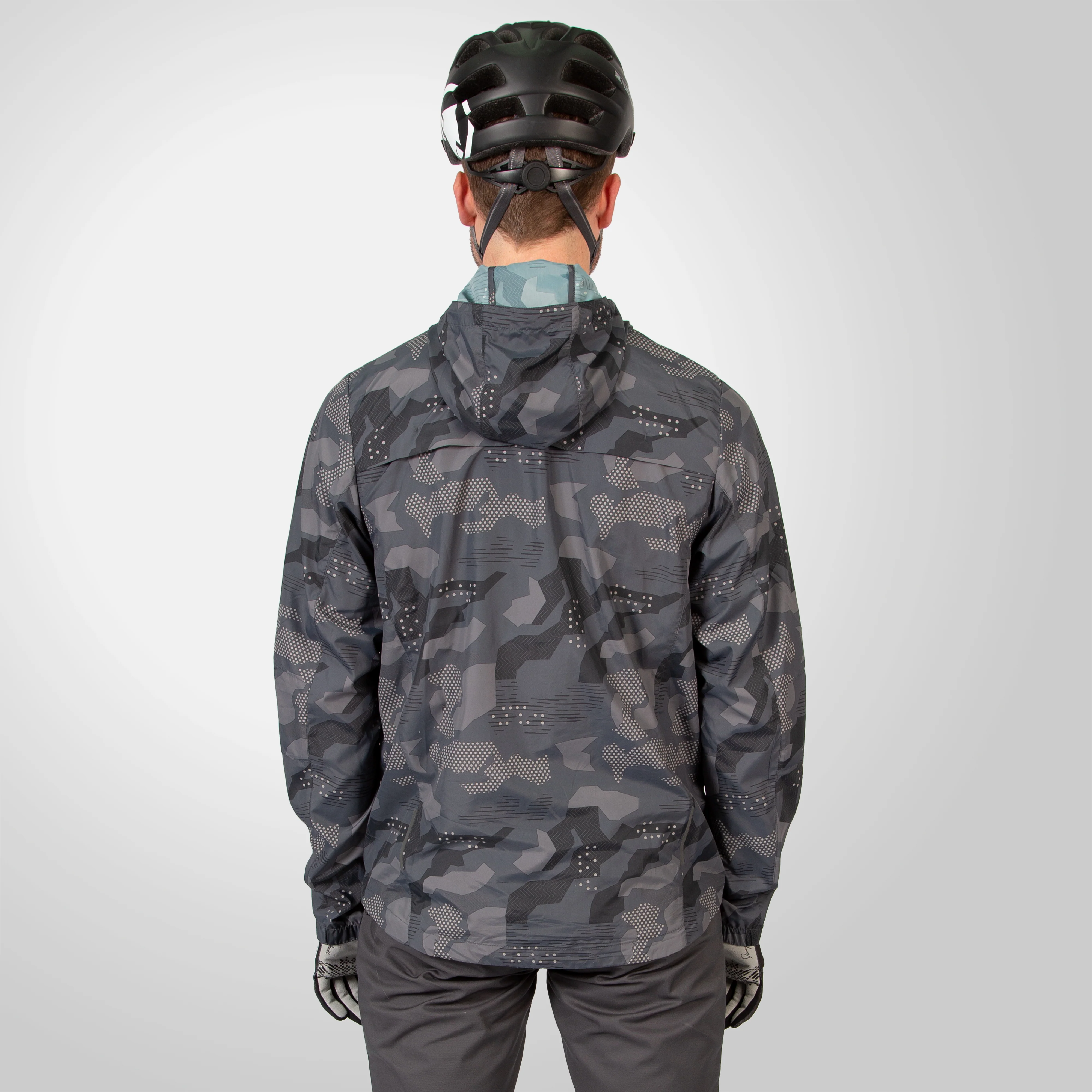 Men's Hummvee Windproof Shell Jacket - Grey Camo