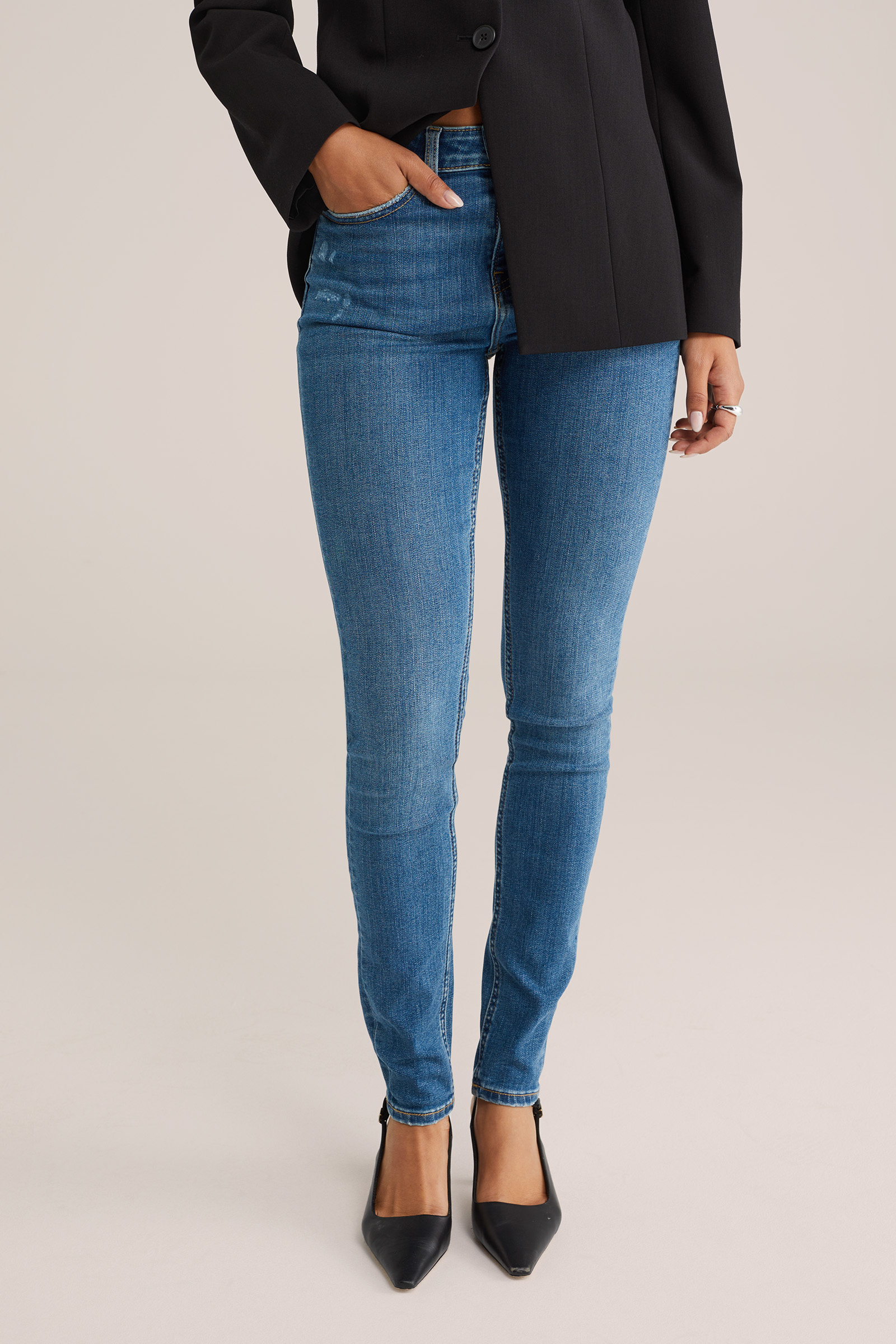 Dames superskinny jeans