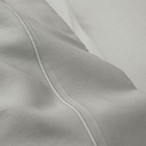 Drap plat percale de coton peigné 